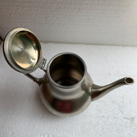 Vintage Metawa Holland Real Pewter 94% Coffee Pot, Pre 1985 Collectible - Picture 5 of 7